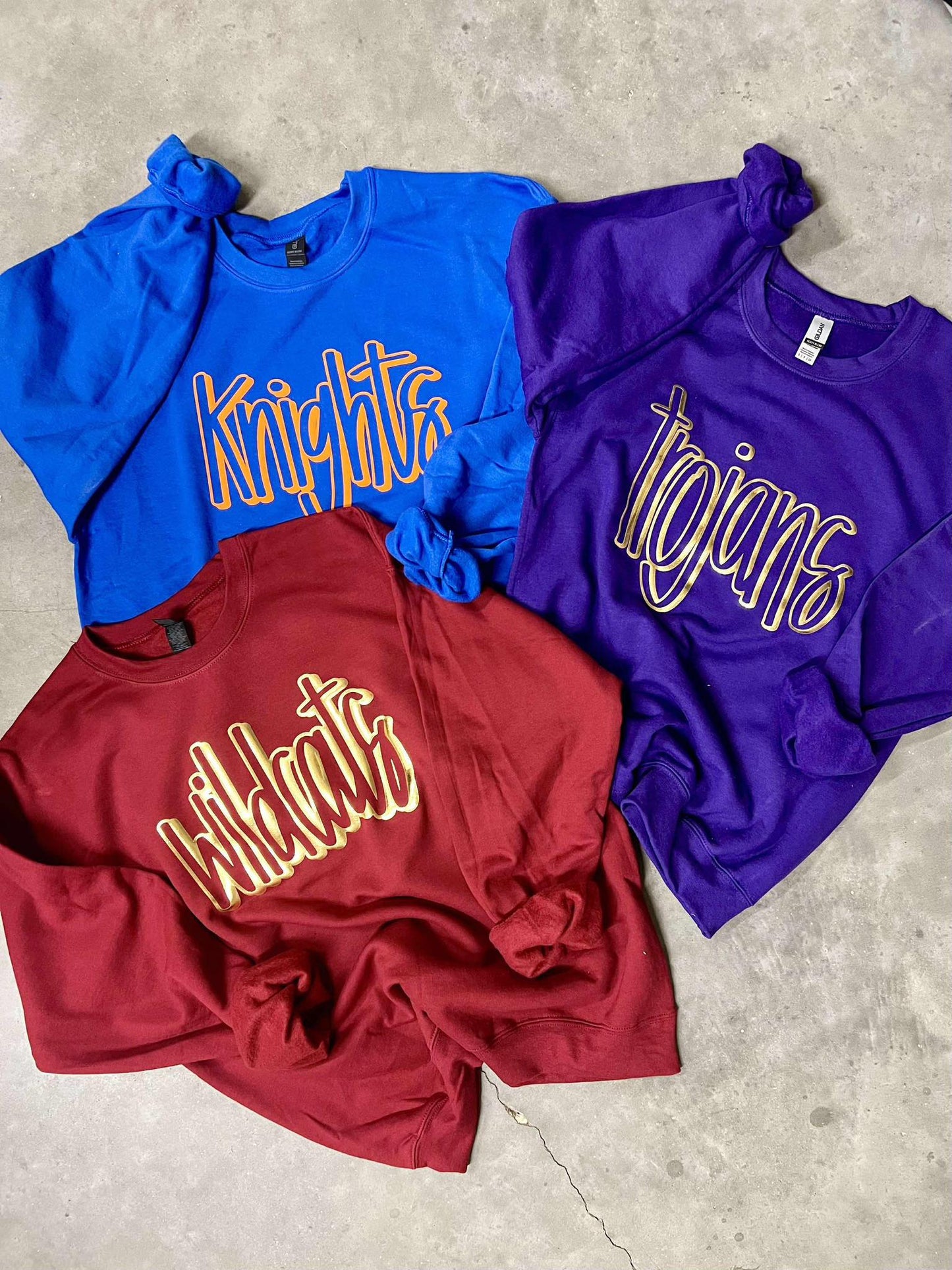 Mustang Metallic Sweatshirt