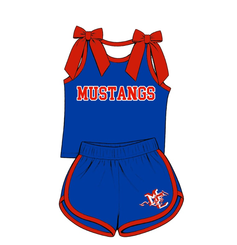 MCS Blue Short Set
