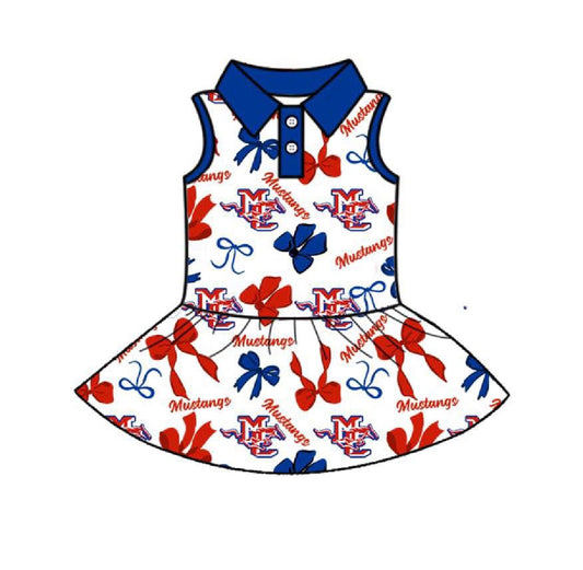 MCS Bow Dress w/bloomers