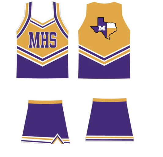 *Midland High Cheer Uniform